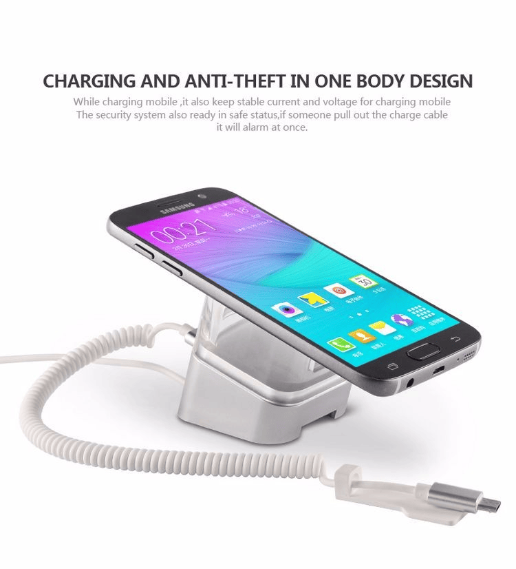 Anti-theft Mobile Phone Display Stand with Alarm and Charging Function Anti-theft Mobile Phone Display Stand with Alarm and Charging Function