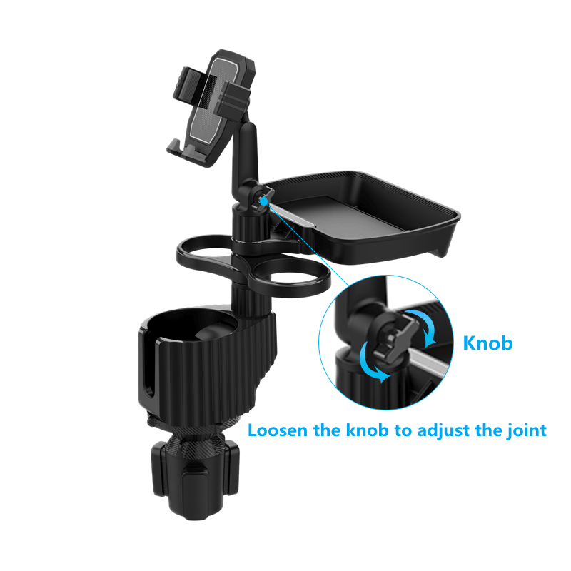 5 in 1 360°Cup tray Holder for Car, Drink Holder Expander