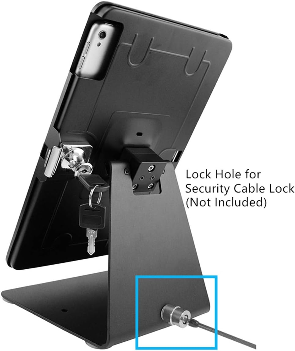 Anti-Theft iPad Kiosk Table Mount Stand