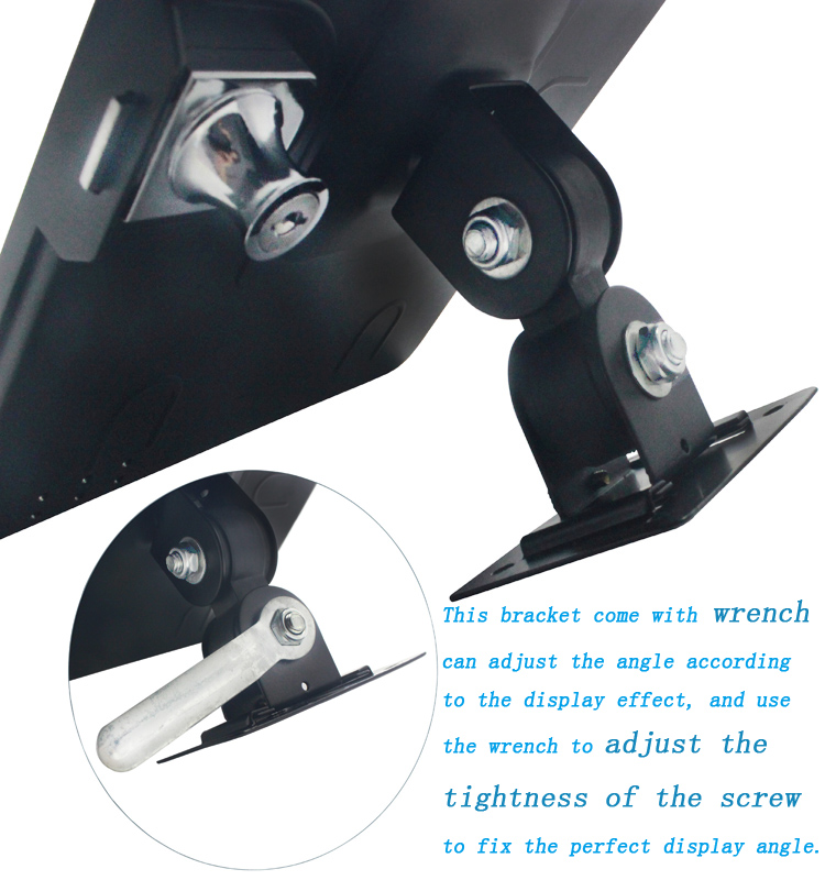 Aluminum Tablet Kiosk Display Wall Mount Holder with Lock and Keys Aluminum Tablet Kiosk Display Wall Mount Holder with Lock and Keys