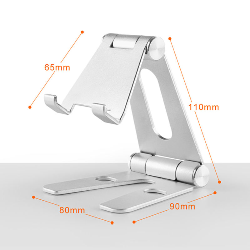 Aluminum Dual Foldable Phone and Tablet Stand