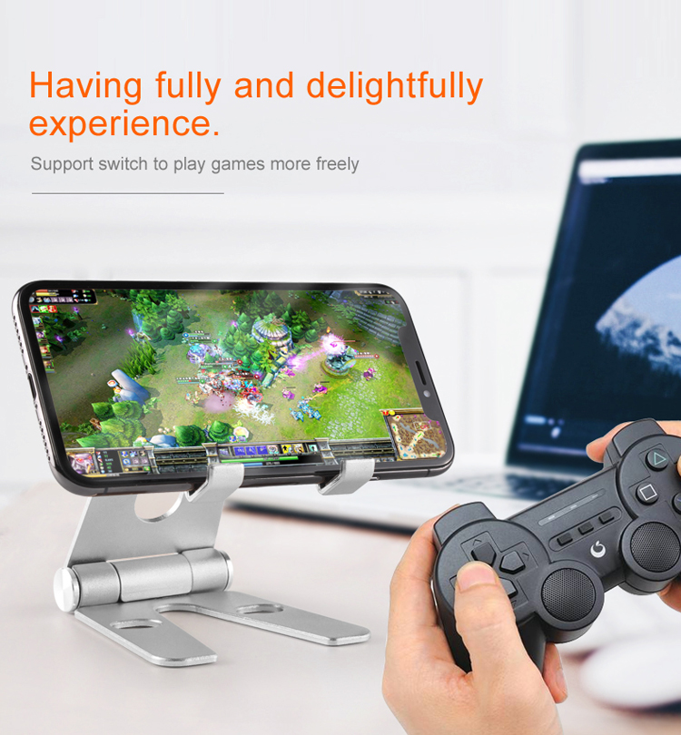 Aluminum Dual Foldable Phone and Tablet Stand Aluminum Dual Foldable Phone and Tablet Stand