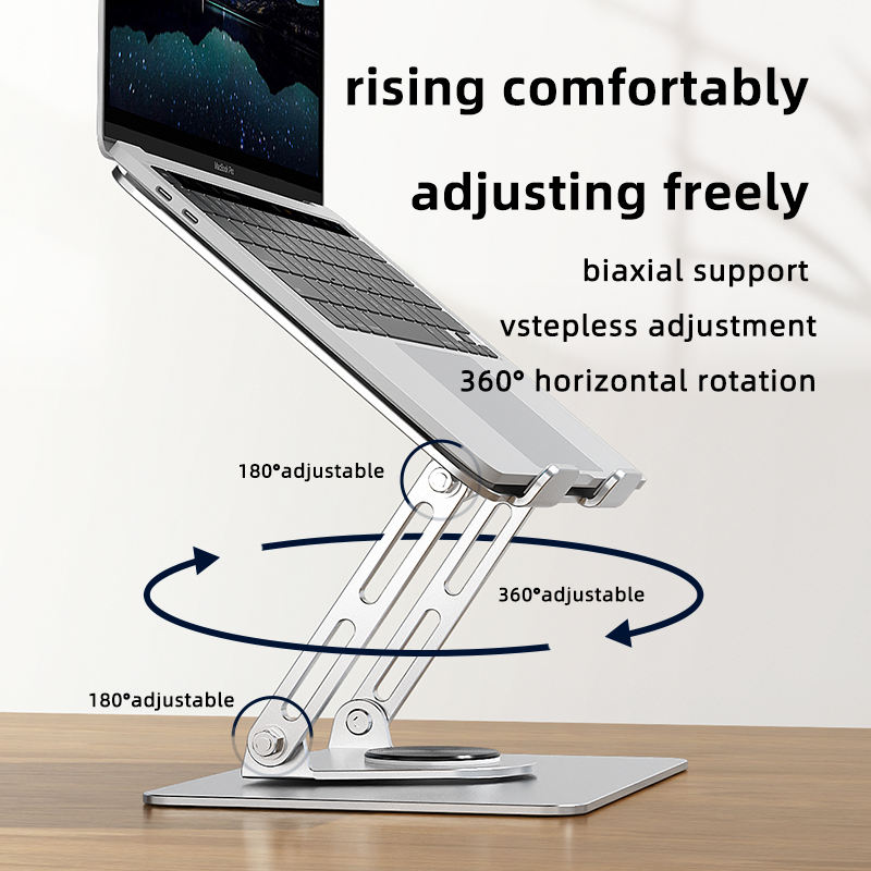 Newest 2024 360 Degree Rotatable Laptop Stand