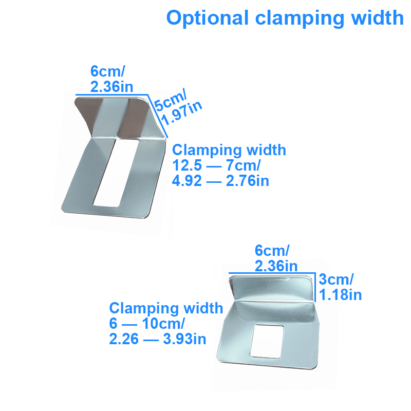 Universal POS System POS Stand with Metal Adjustable Clamp