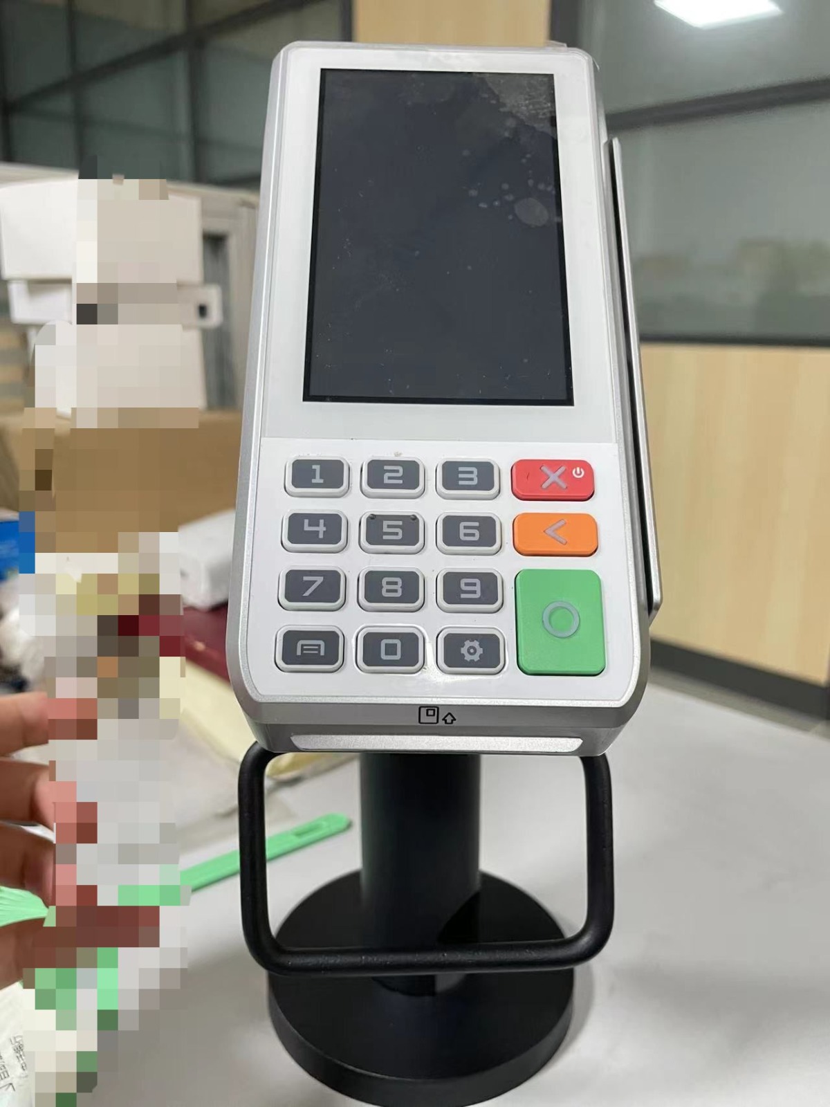 All Metal POS Stands PAX A80 and PAX Q80