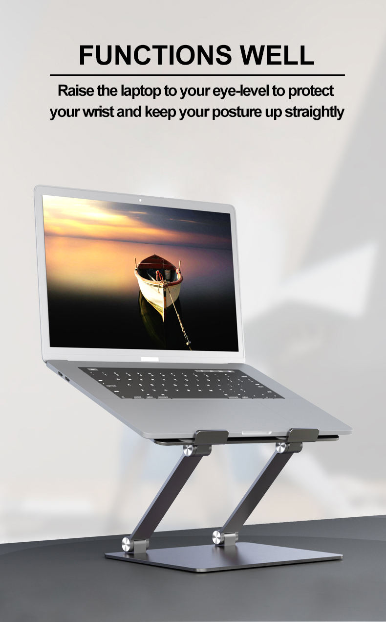 Portable and Adjustable Laptop Stand, for Notebook up to 17 Inch
