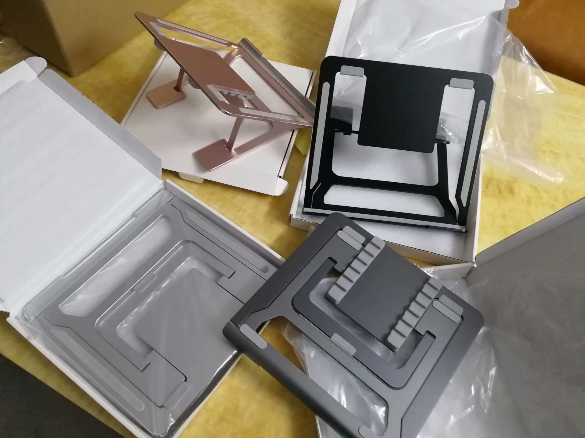6-Level Height Adjustable Laptop Stand Riser