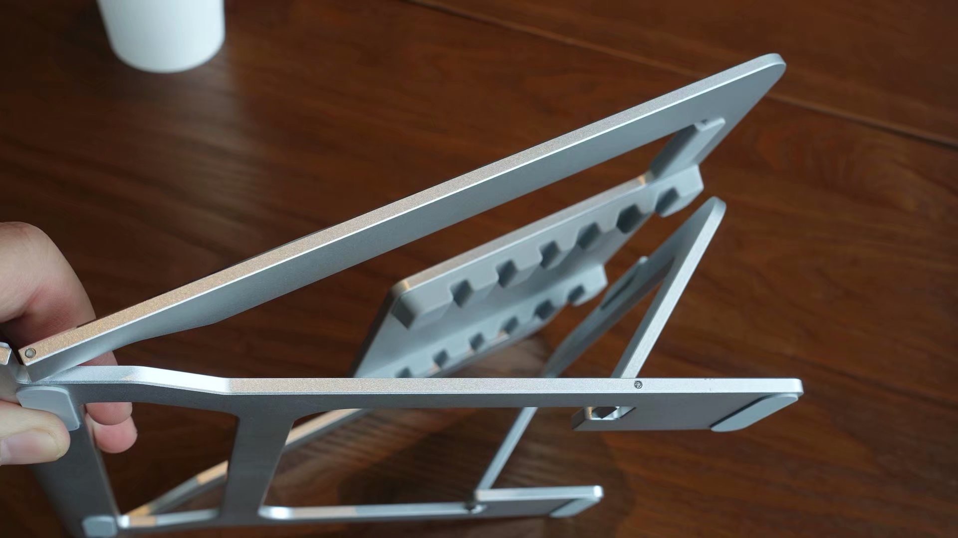 6-Level Height Adjustable Laptop Stand Riser