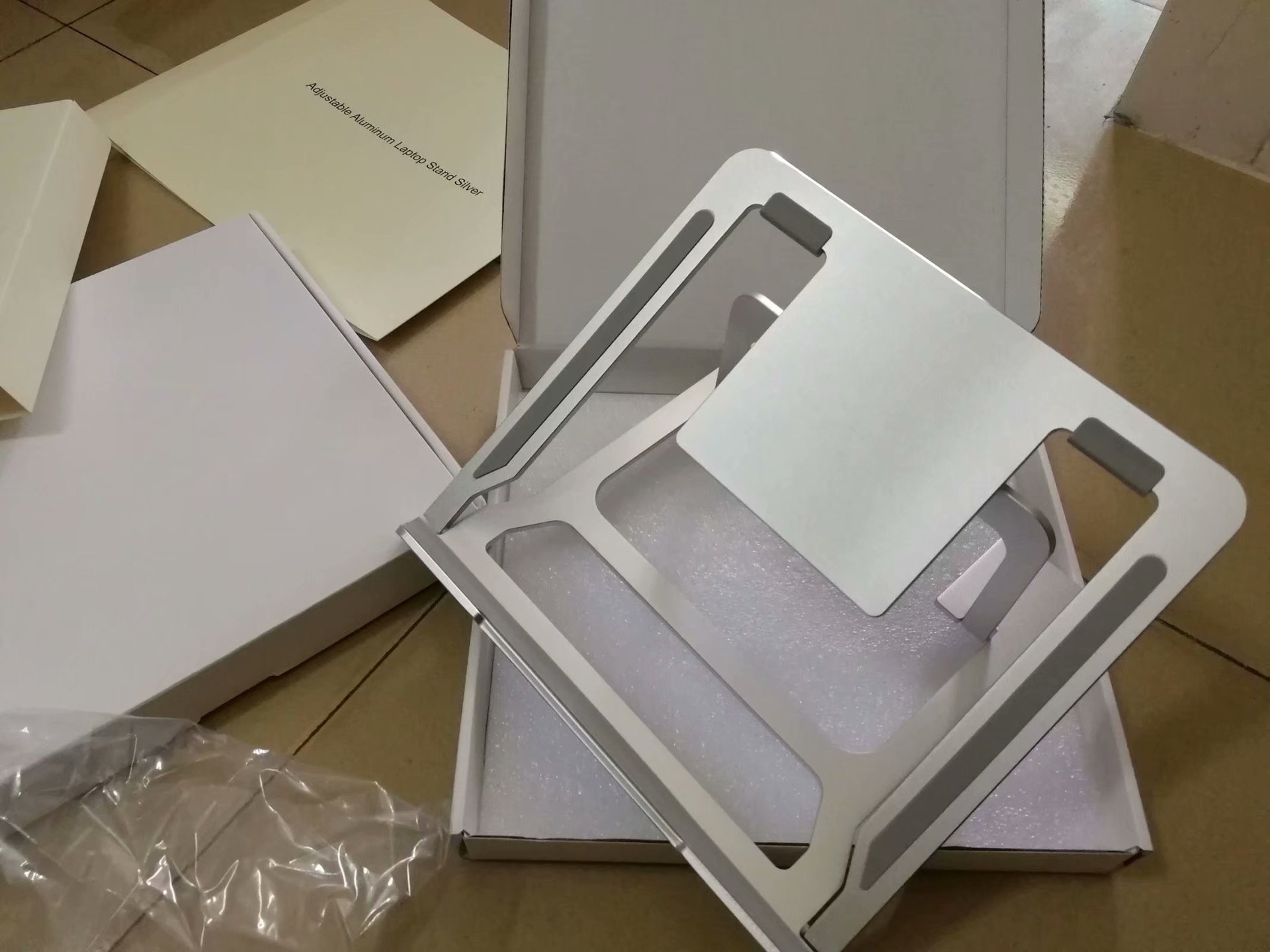 6-Level Height Adjustable Laptop Stand Riser