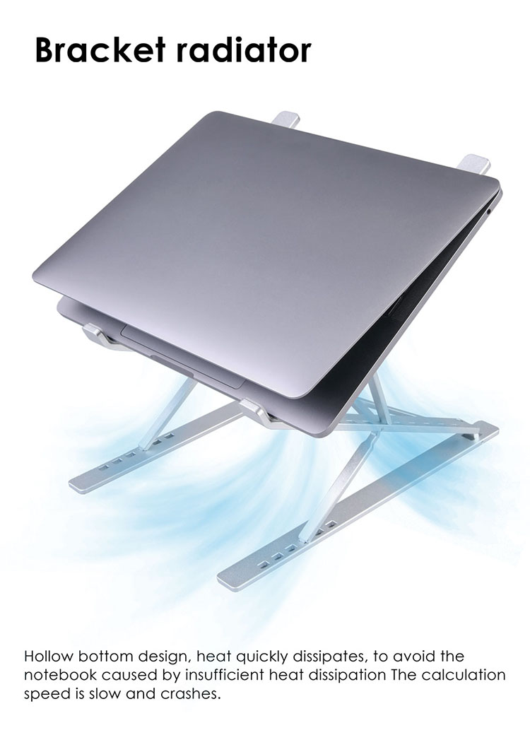 N8 Double Layer Laptop Stand For 10" - 17" Laptop Tablet