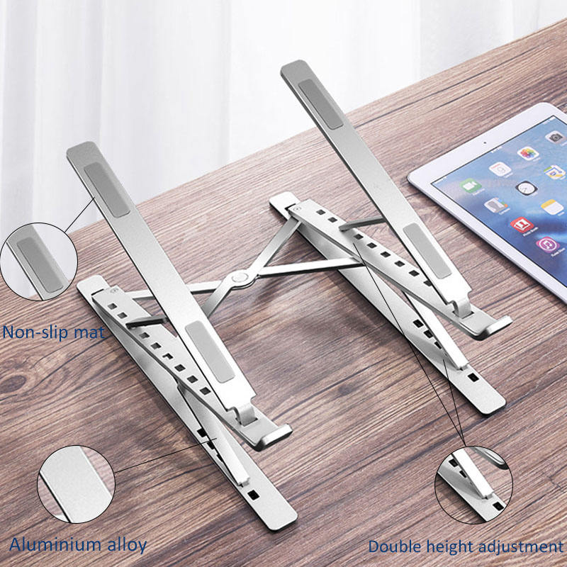 N8 Double Layer Laptop Stand For 10" - 17" Laptop Tablet