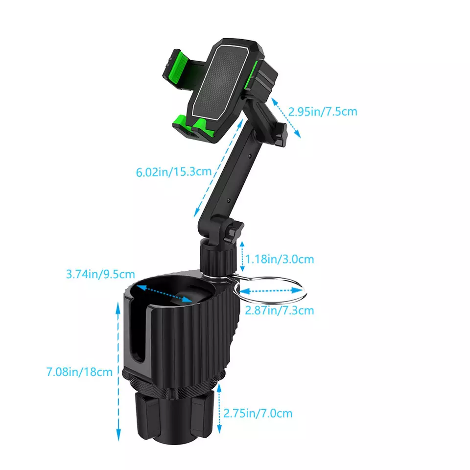  3-in-1 Car Cup Holder 