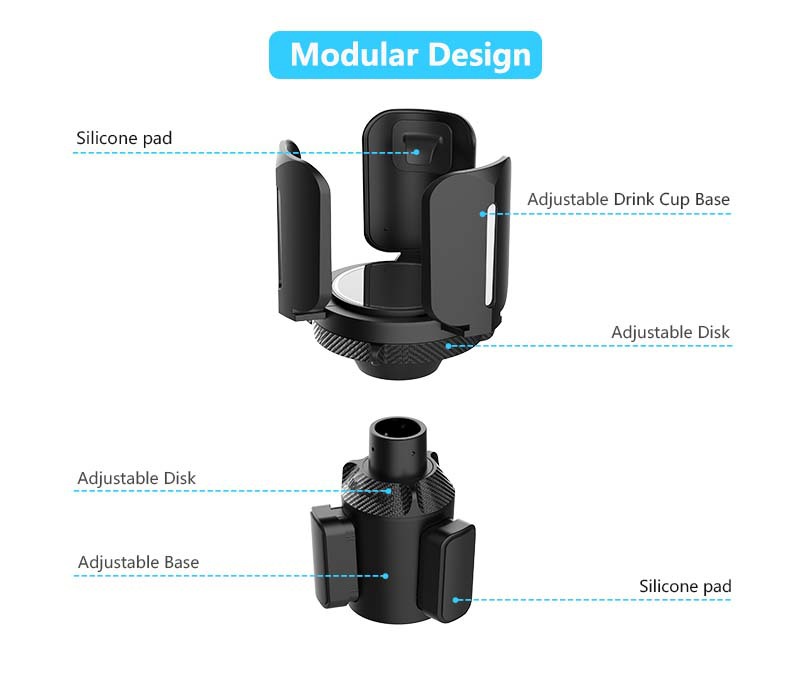  2-in-1 Car Cup Holder