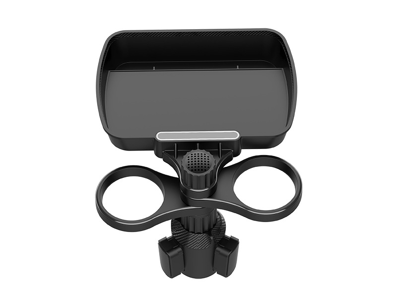 Cup Tray Holder With 2 Cup Holders and 1 Food Tray Cup Tray Holder With 2 Cup Holders and 1 Food Tray