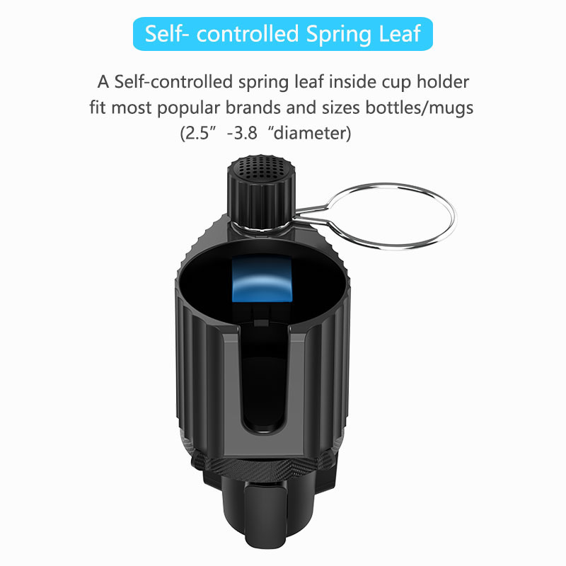  4-in-1 Multifunctional 360° Rotating Car Cup Holder Tray
