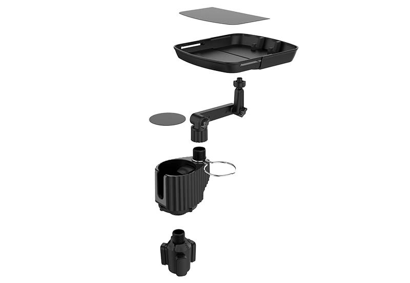 4-in-1 Multifunctional 360° Rotating Car Cup Holder Tray 4-in-1 Multifunctional 360° Rotating Car Cup Holder Tray