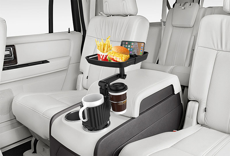 4-in-1 Multifunctional 360° Rotating Car Cup Holder Tray 4-in-1 Multifunctional 360° Rotating Car Cup Holder Tray