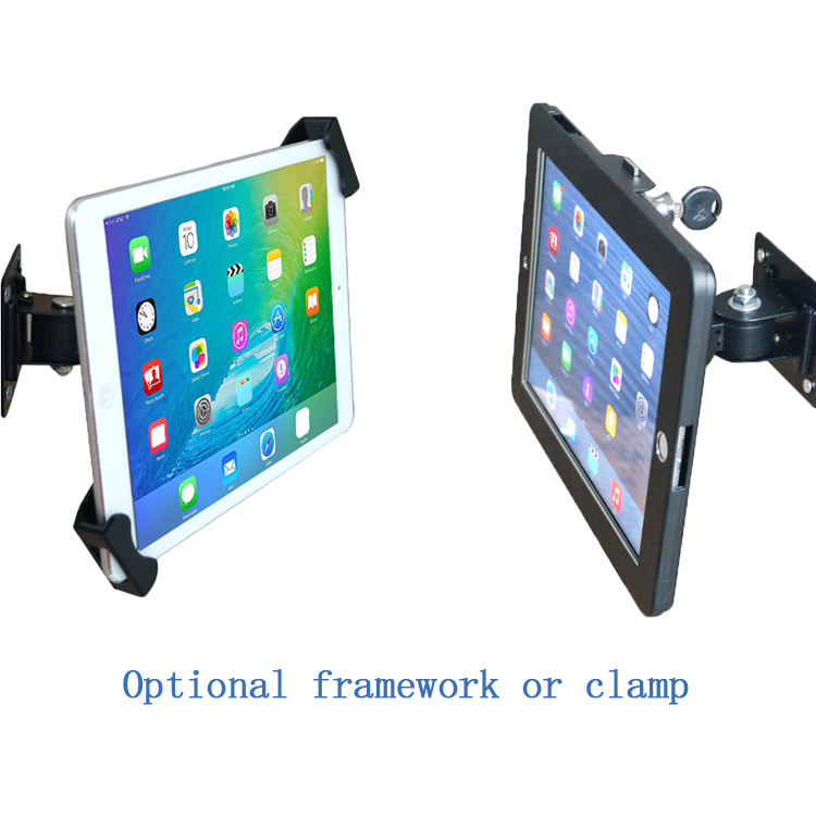 Security Wall Mounted Tablet Stand for 7-13inch Tablets