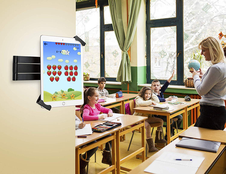 Adjustable Long Arm Tablet Wall Mount - Fits 7 to 11 Inch Tablets Adjustable Long Arm Tablet Wall Mount - Fits 7 to 11 Inch Tablets