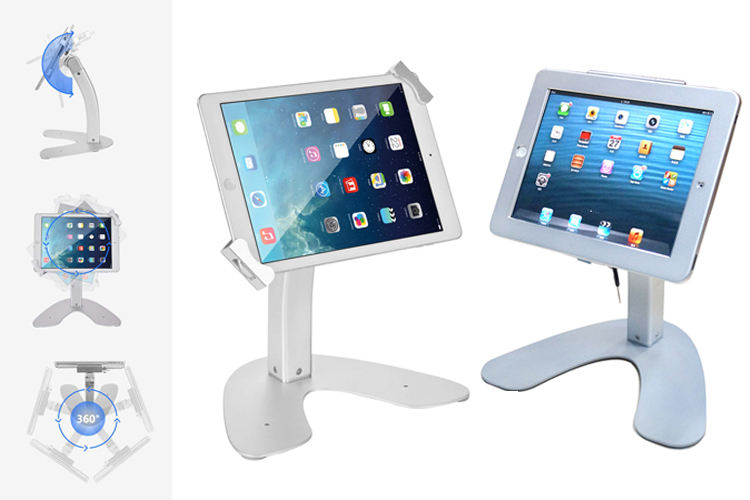 Wall Mount Anti-Theft Security Kiosk POS Stand Holder Enclosure
