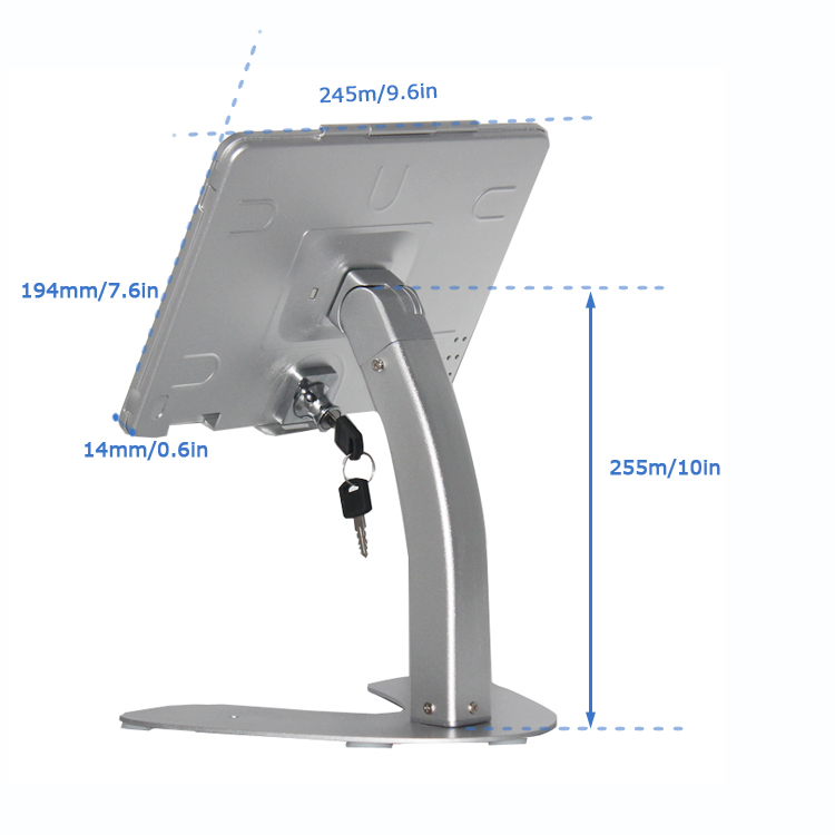 Wall Mount Anti-Theft Security Kiosk POS Stand Holder Enclosure Wall Mount Anti-Theft Security Kiosk POS Stand Holder Enclosure