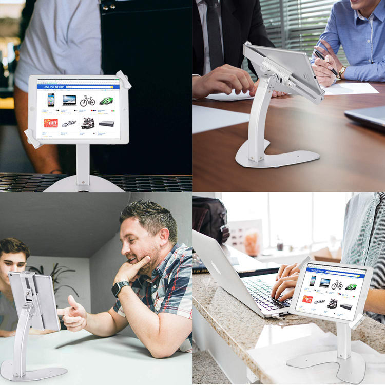 Universal Dual Kiosk Tablet Stand For 7-13inch Tablets