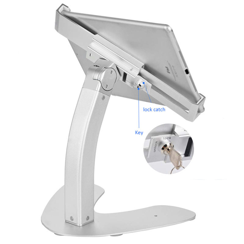 Universal Dual Kiosk Tablet Stand For 7-13inch Tablets