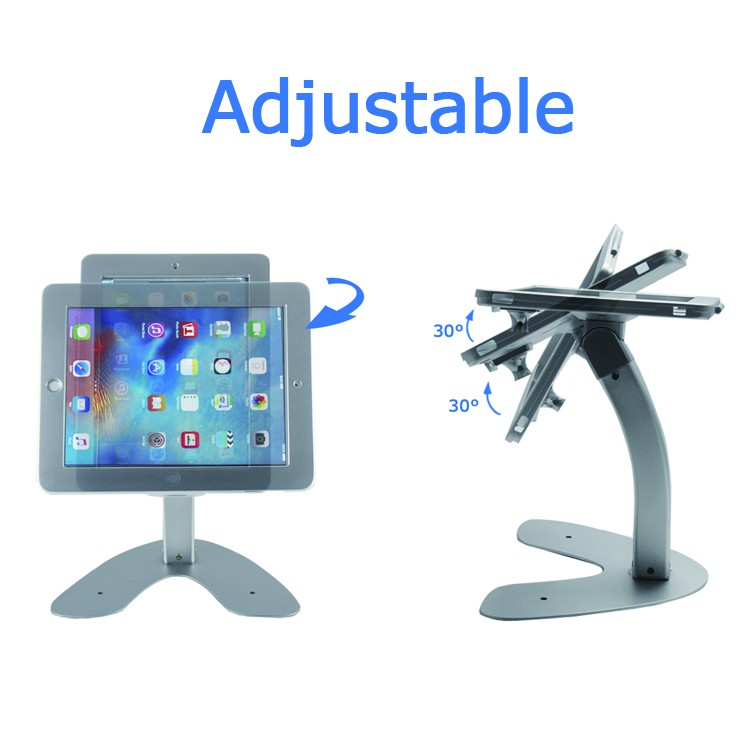 Universal Dual Kiosk Tablet Stand For 7-13inch Tablets Universal Dual Kiosk Tablet Stand For 7-13inch Tablets