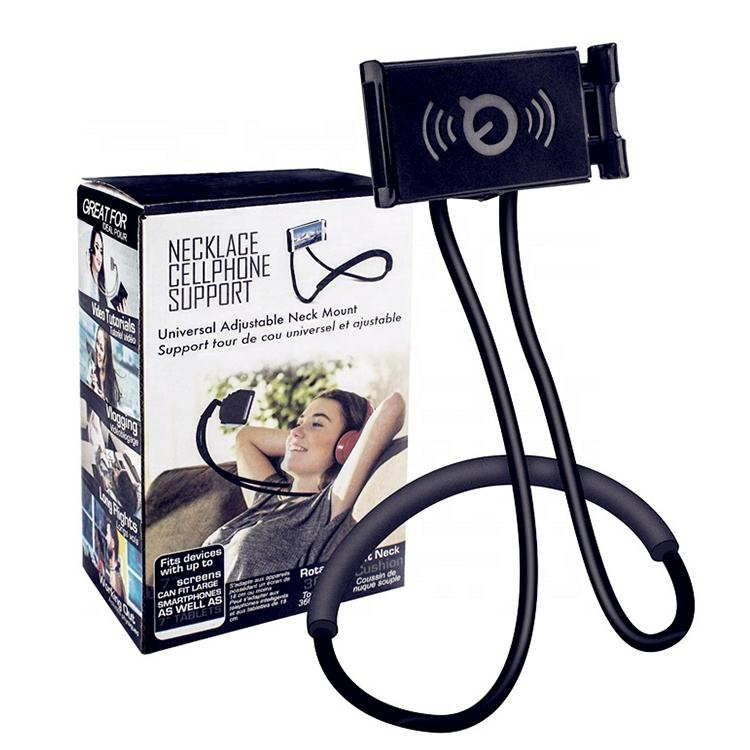 Long Arm 360 Rotating Lazy Gooseneck Cell Phone Holder 