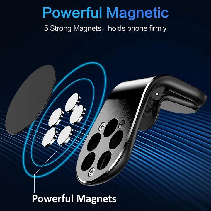 L Shape Best Seller Car Phone Stand For Air Vent