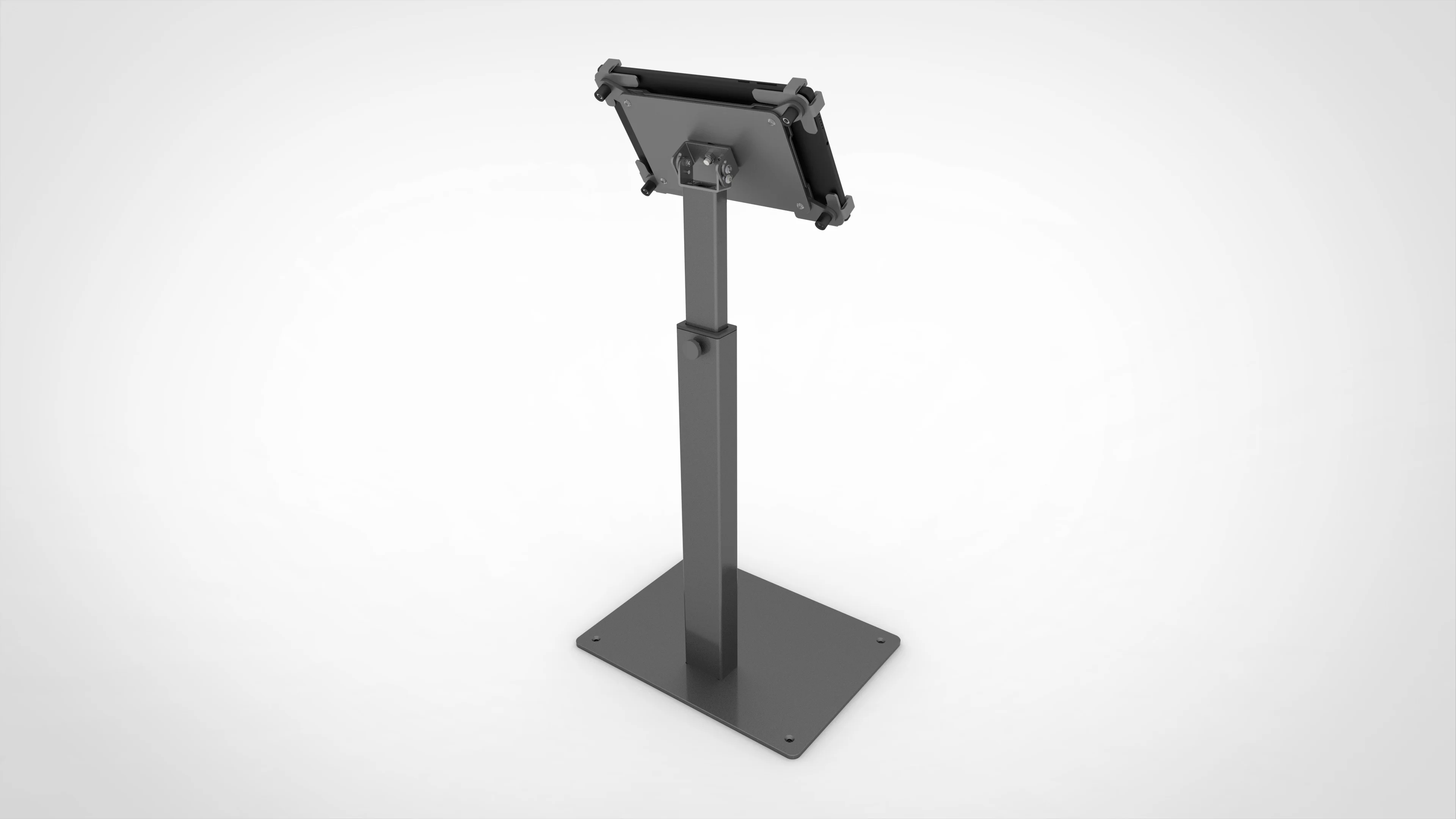 Heights Adjustable Aluminum Floor Tablet Stand for 10-13inches Heights Adjustable Aluminum Floor Tablet Stand for 10-13inches