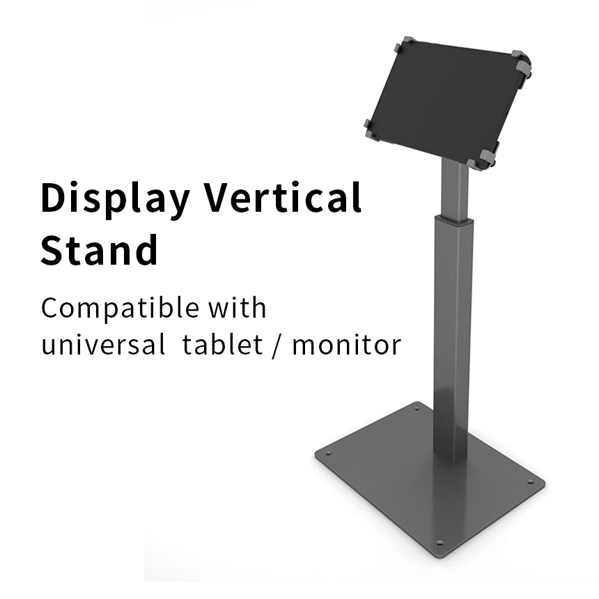 Heights Adjustable Aluminum Floor Tablet Stand for 10-13inches Heights Adjustable Aluminum Floor Tablet Stand for 10-13inches