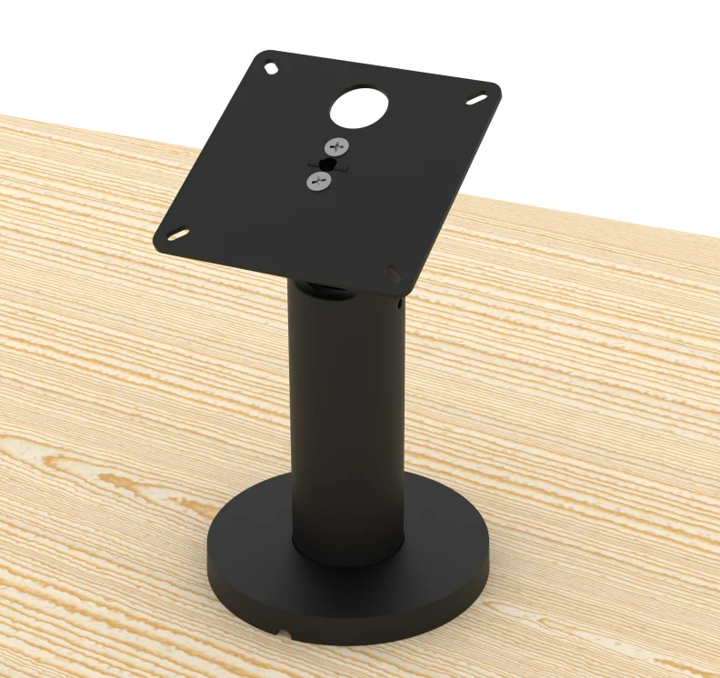 Rise Display POS Stand with 100*100mm VESA Mounting Plate