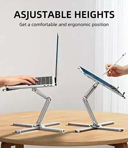 Foldable X Shape Laptop Stand for 11~15.6 inches Devices