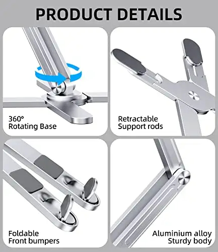 Foldable X Shape Laptop Stand for 11~15.6 inches Devices