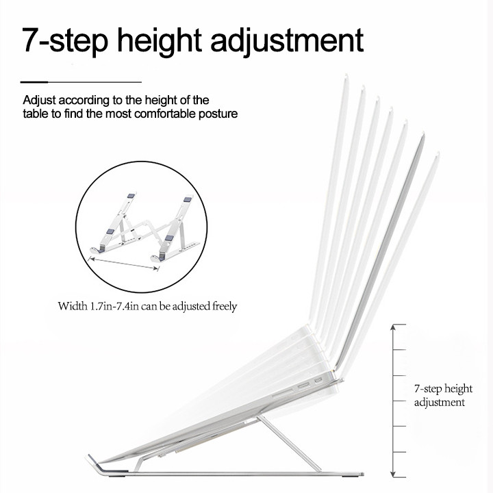 Ergonomic Height Adjustable W Shape Laptop Stand Ergonomic Height Adjustable W Shape Laptop Stand