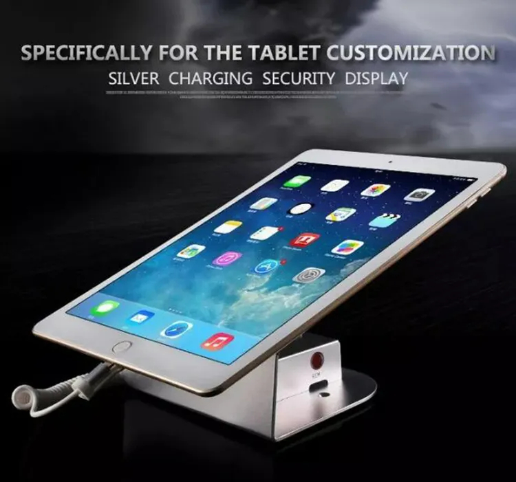 Anti Theft Retail Security Display Alarm Stand For Tablet