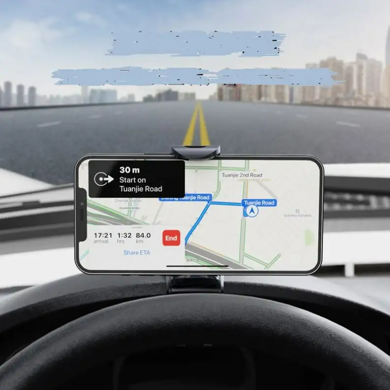 Flexible 360 Rotation Car Dashboard Mount Mobile Phone Holder