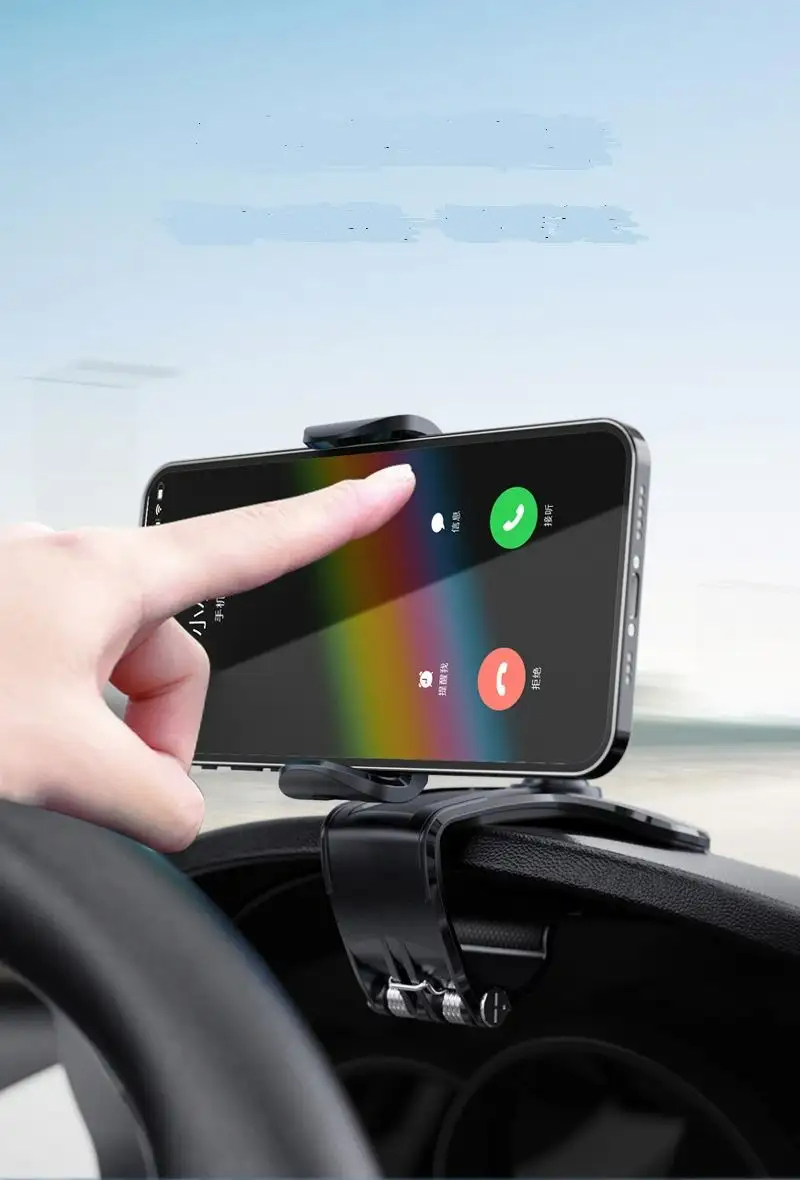 Flexible 360 Rotation Car Dashboard Mount Mobile Phone Holder