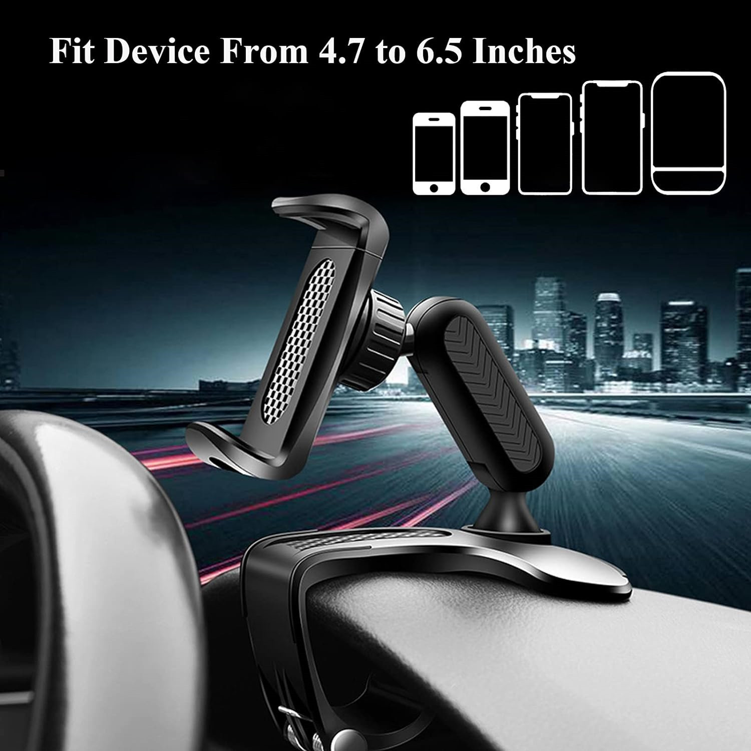 Flexible 360 Rotation Car Dashboard Mount Mobile Phone Holder