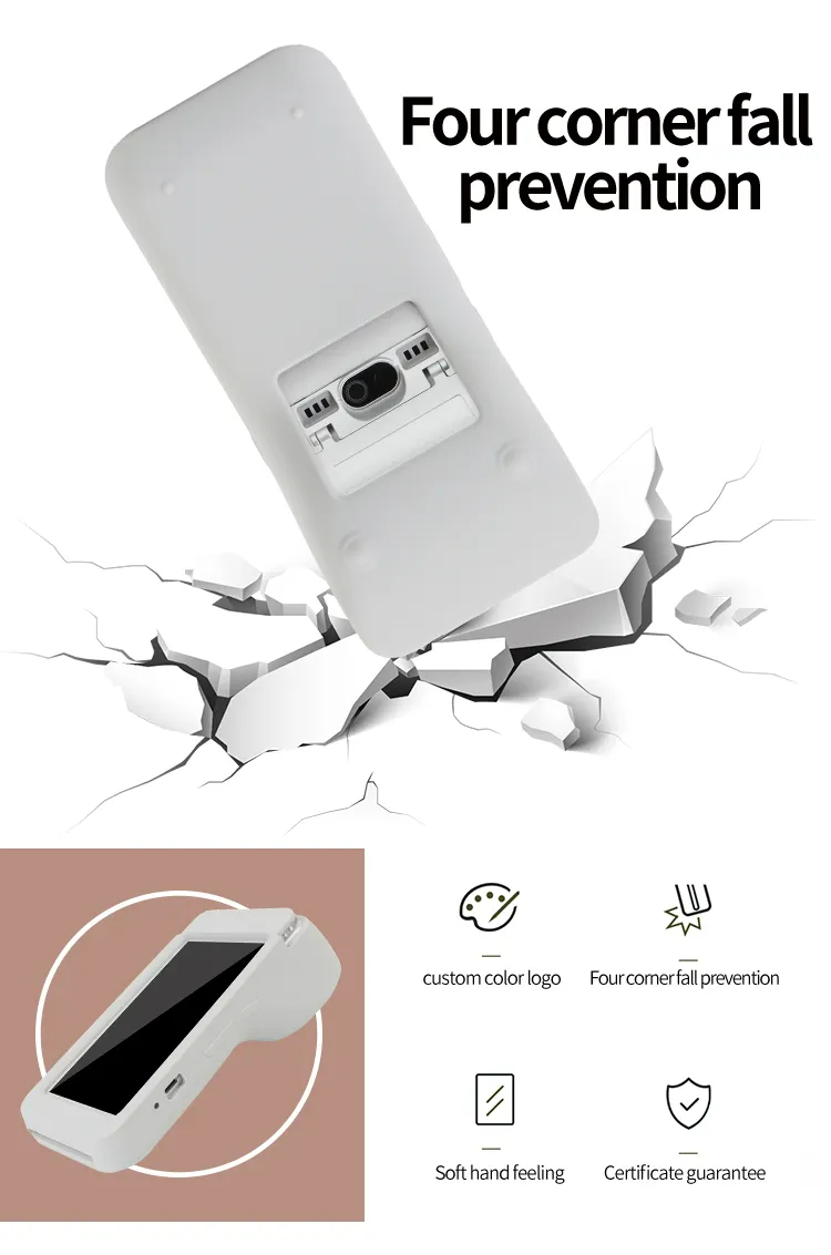 POS Machine Cover Silicone protective Case For PAX A920 pro