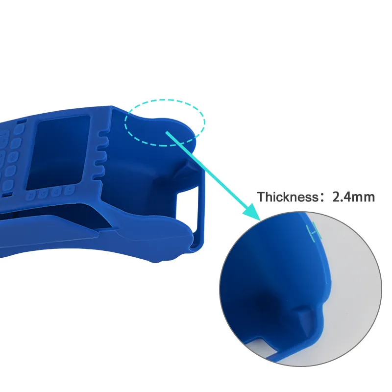 POS Machine Cover Silicone protective Case For Verifone VX520G