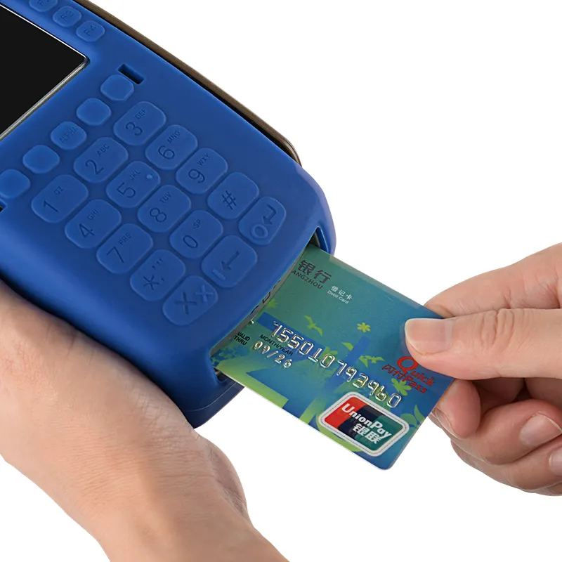 POS Machine Cover Silicone protective Case For Verifone VX520G