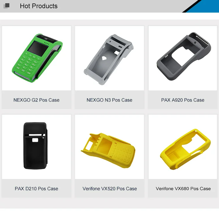 POS Machine Cover Silicone protective Case For NEWPOS 9310 POS Machine Cover Silicone protective Case For NEWPOS 9310