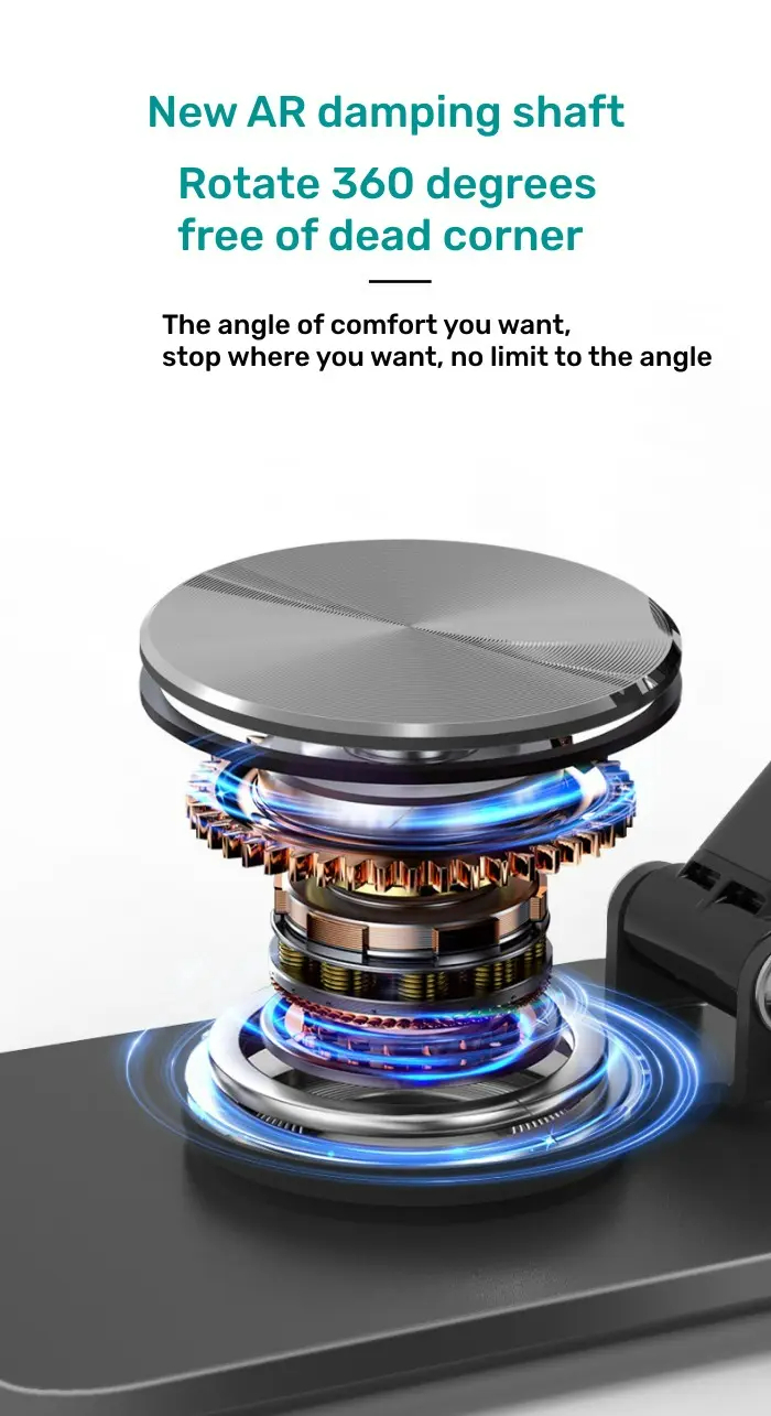 Tablet Stand Phone Holder with 360 Swivel