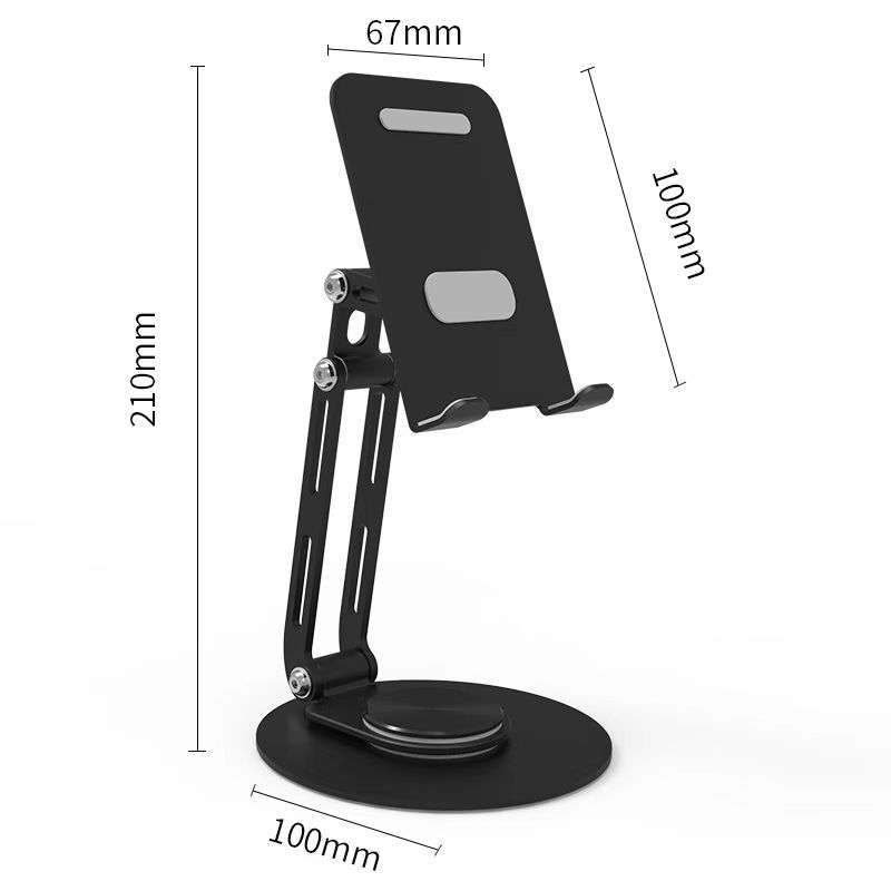 Tablet Stand Phone Holder with 360 Swivel