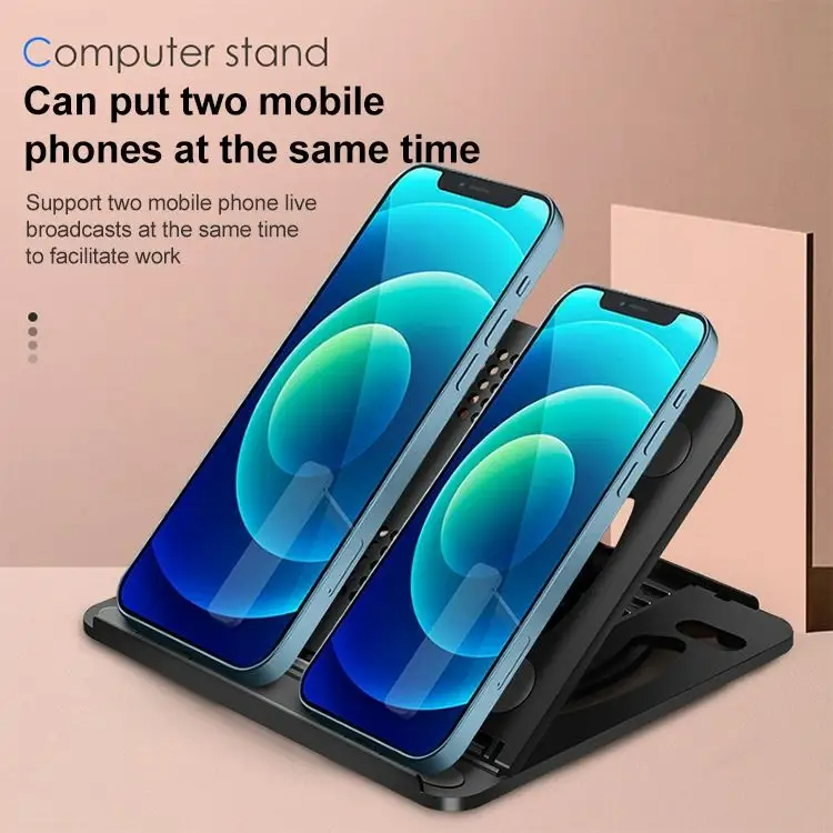 New Laptop Stand with 360 Rotating Base Laptop Ergonimic Foldable Laptop Riser