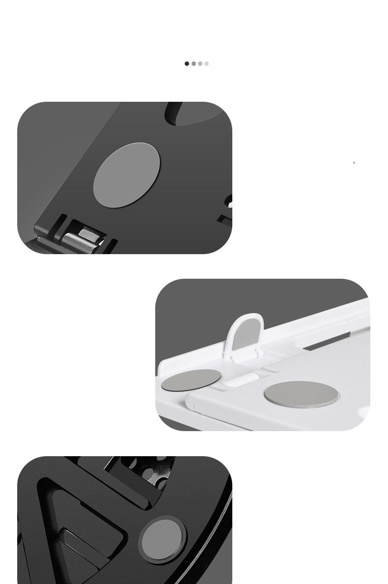 New Laptop Stand with 360 Rotating Base Laptop Ergonimic Foldable Laptop Riser