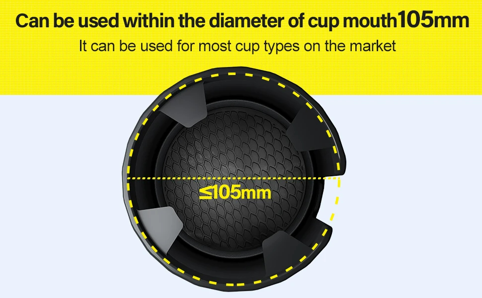 Expander Car Cup Tray Holder Adjustable Base Compatible with Bottles and Cups Expander Car Cup Tray Holder Adjustable Base Compatible with Bottles and Cups