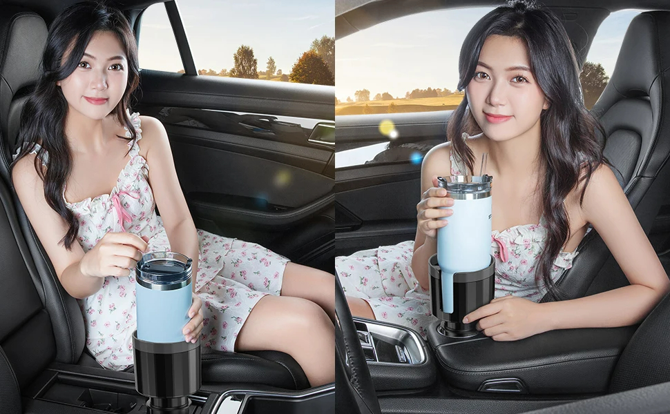 Expander Car Cup Tray Holder Adjustable Base Compatible with Bottles and Cups Expander Car Cup Tray Holder Adjustable Base Compatible with Bottles and Cups